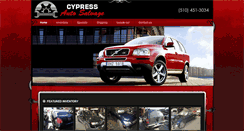 Desktop Screenshot of cypressautorecyclers.com
